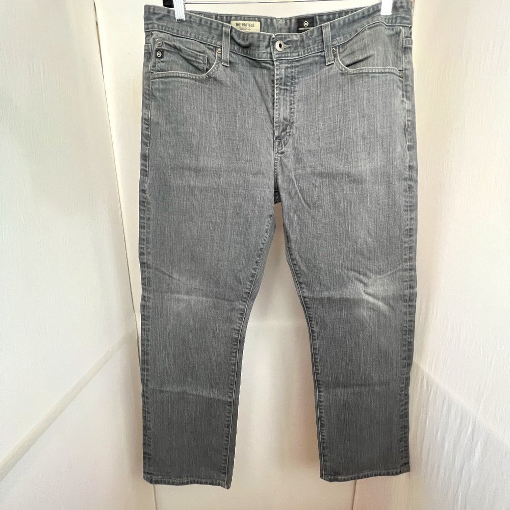 AG Adriano Goldschmied The Protege Straight Leg Stone Grey Men's 38x32